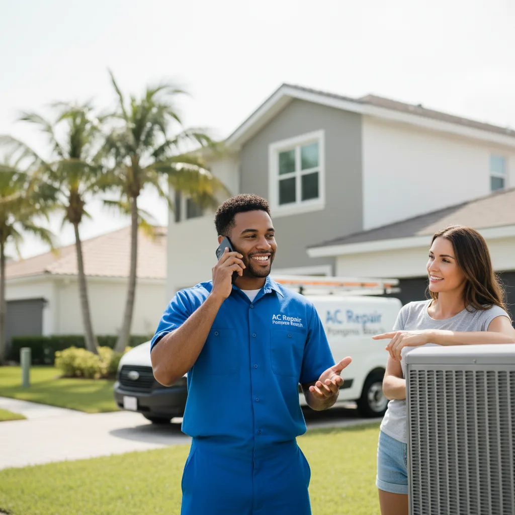 AC Repair Pompano Beach customer support in Georgiana